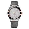 Constellation – Co-Axial Master Chronometer Silver Dial with Rose Gold Details
