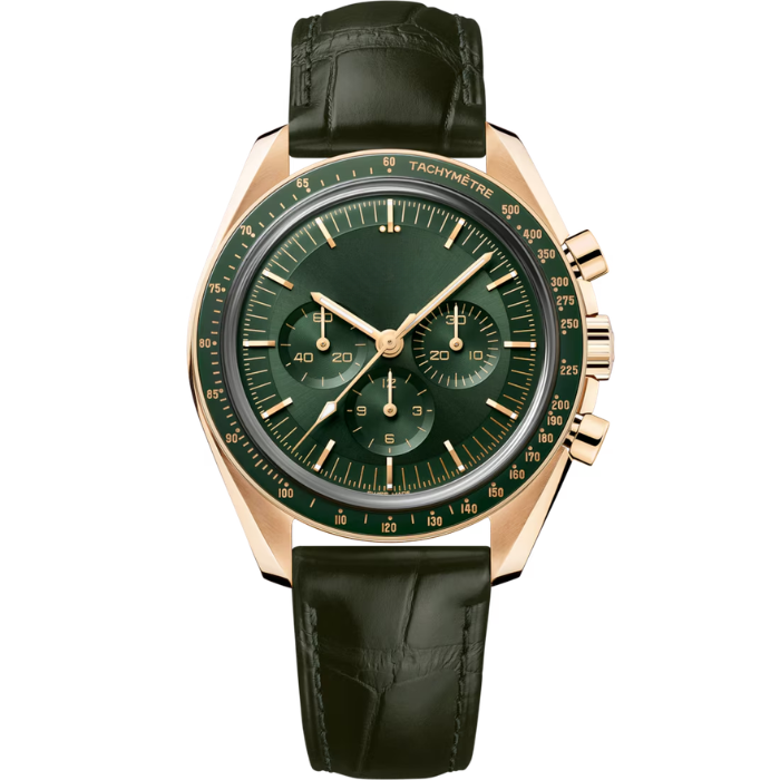 Speedmaster Moonwatch Professional Gold & Green Dial