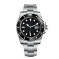 Diver 40 — Black Dial · Steel Bracelet & Ceramic Bezel