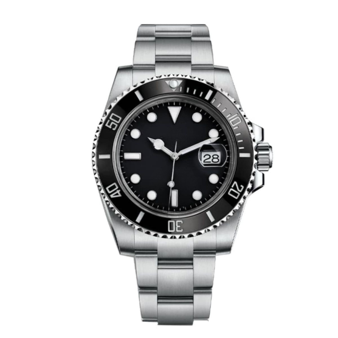 Diver 40 — Black Dial · Steel Bracelet & Ceramic Bezel