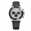 Chronograph 40 — Meteorite Dial · Steel Case & Black Strap