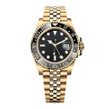 Dual Time 40 — Black Dial · Gold Tone Jubilee Bracelet & Grey-Black Ceramic Bezel