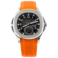 Aquanaut Chronograph – Silver Orange