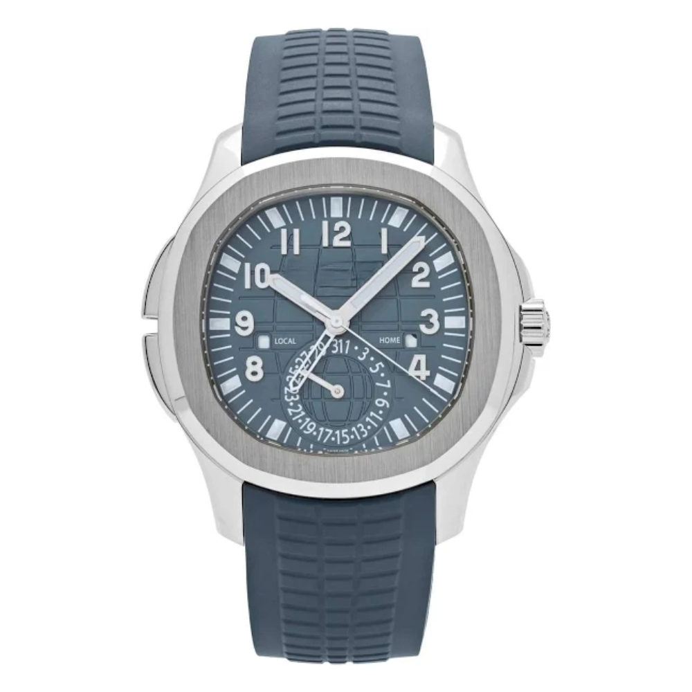Aquanaut Chronograph Silver – Blue