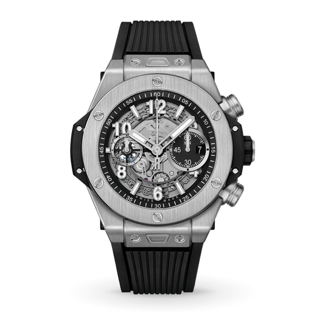 Big Bang Unico Silver – Black